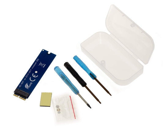 KALEA-INFORMATIQUE adapteris - nomaina Mac 12+16 kontaktu SSD uz M2 NVMe, saderīgs ar modeļiem pēc 2015. gada.