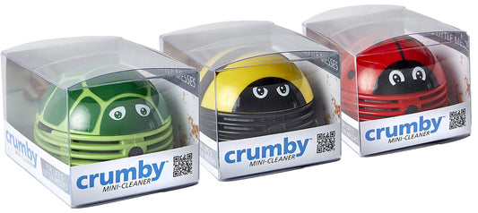 MYBO TV CRUMBY01 - Multi-colored vacuum cleaner with powerful suction and compact design.