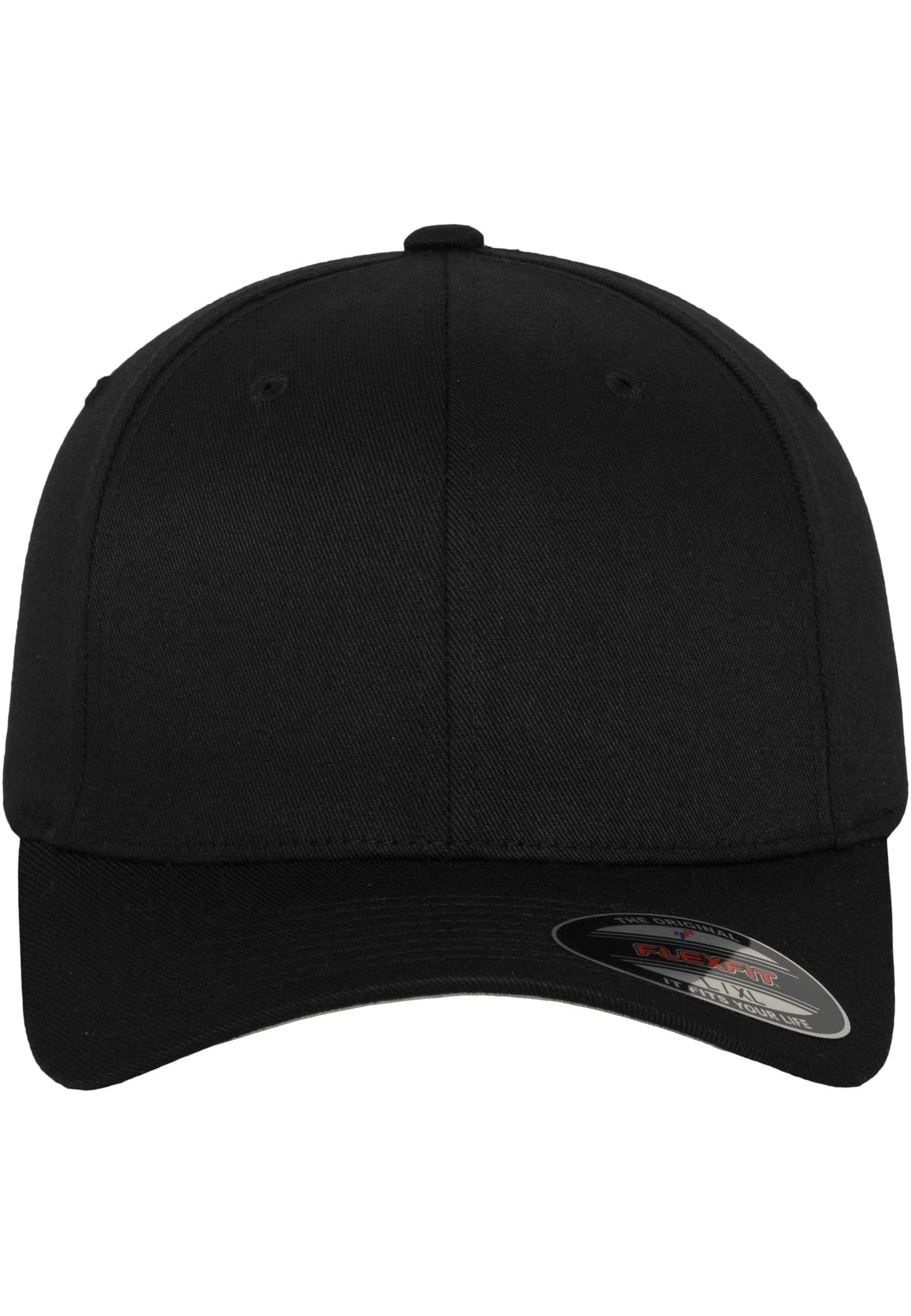 Cepure Flexfit Unisex-Adult Wooly Combed 6277, L / XL, black