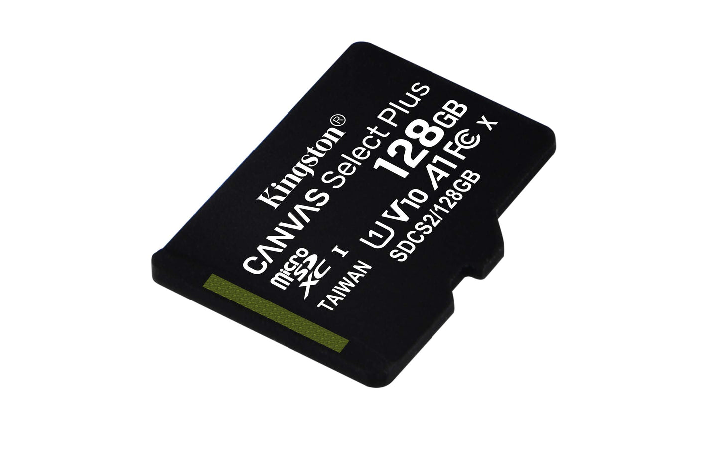 Kingston Canvas Select Plus microSD atmiņas karte, SDCS2/128GBSP Class 10