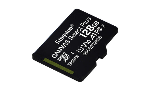 Kingston Canvas Select Plus microSD atmiņas karte, SDCS2/128GBSP Class 10
