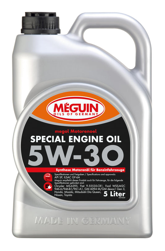 Meguin Megol Special motoreļļa SAE 5W-30 | 5L | motoreļļas | Art.-Nr.: 33102