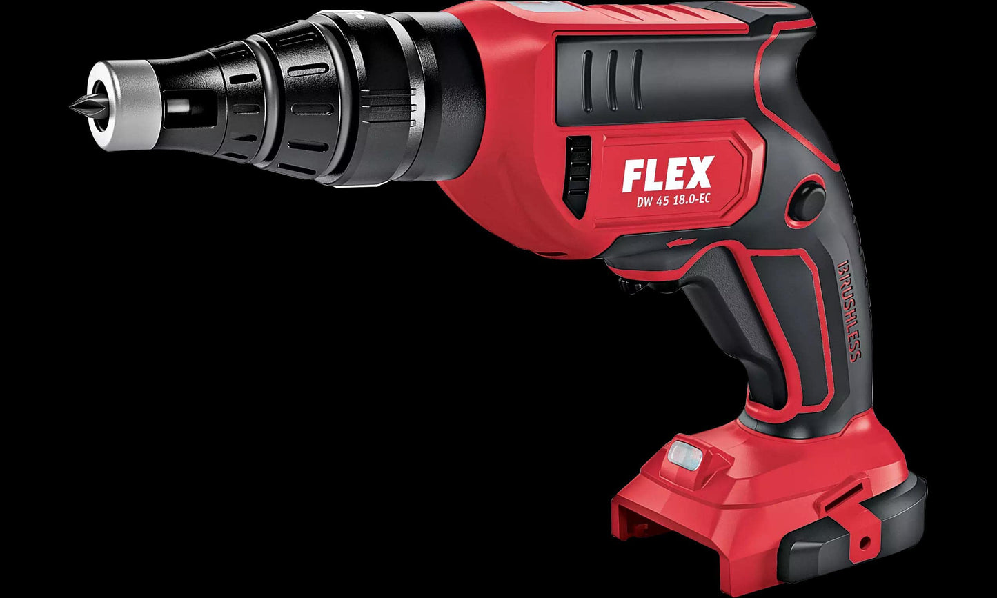 Flex WS - 491276 ātrās montāžas skrūvgriezis, 18 V, DW 45 18.0-EC, ar akumulatoru un lādētāju.