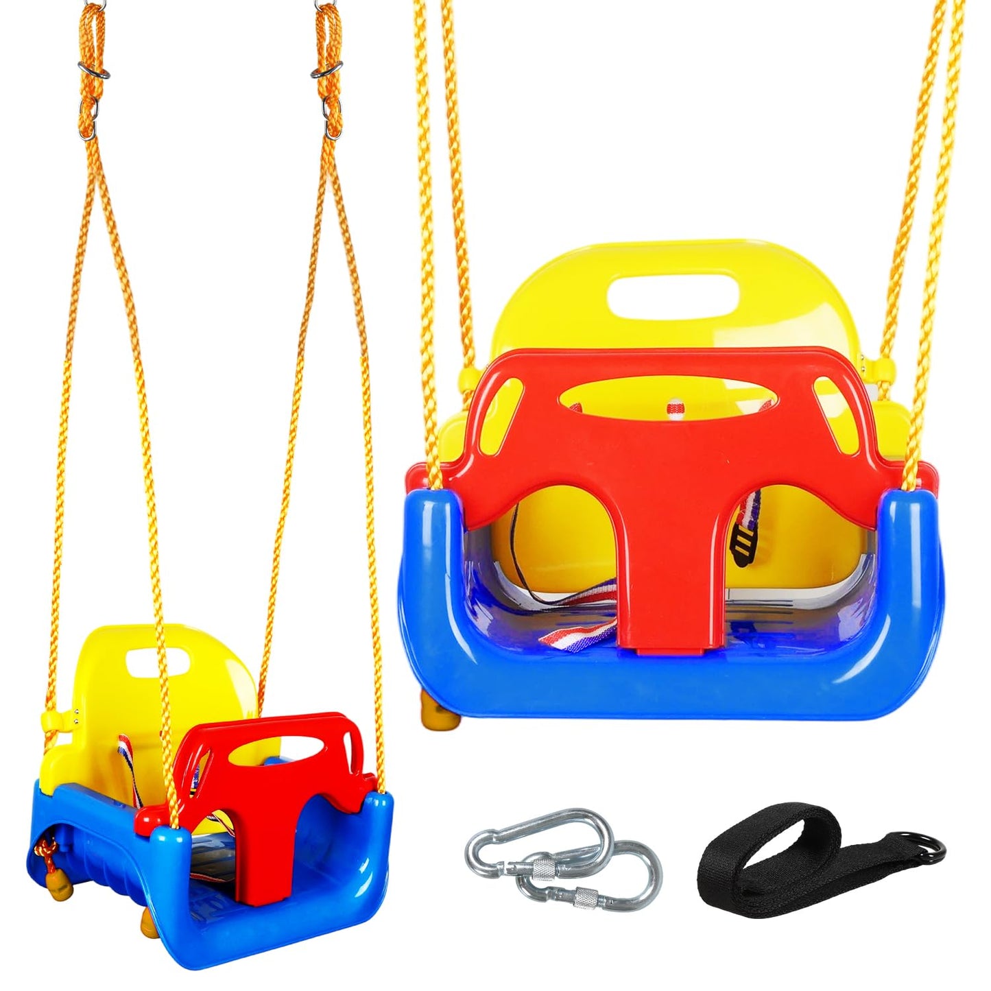 KINSPORY bērnu šūpoles 3-in-1, mazuļu šūpoles, Baby Swing