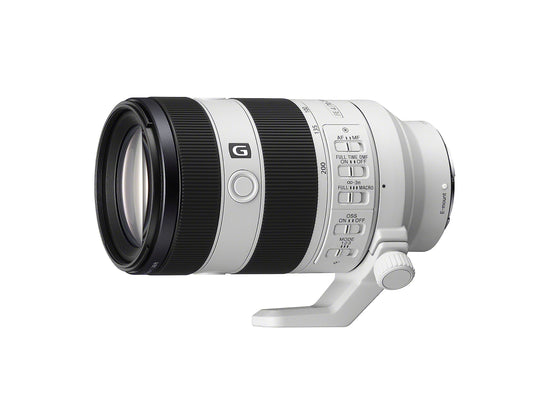Sony FE 70–200 mm F4 G OSS II | G-pilna kadra telefoto tālummaiņas objektīvs (SEL70200G2)