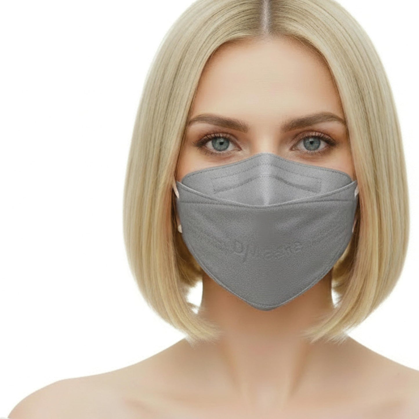 kela FFP2 respirators, 25 gab., pelēka aizsargmaska ar 2 bezmaksas ausu aizsargiem | Made in Germany | klimatiski neitrāla respiratora maska ar uzlabotu elpojamību | pelēka, derīguma termiņš 31.12.2026
