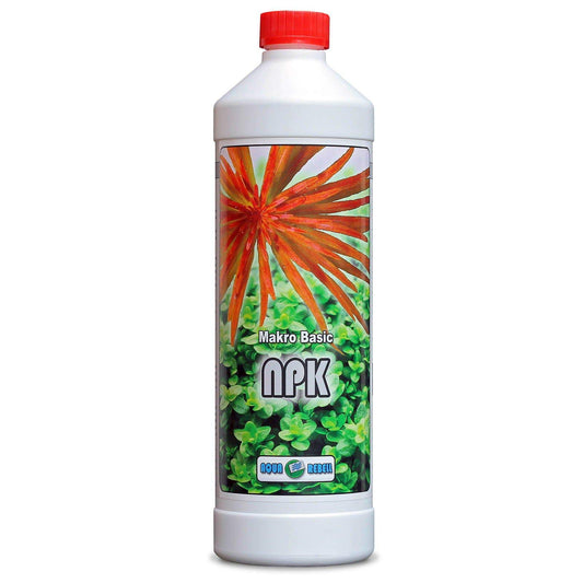 NPK mēslojums akvārija augiem Aqua Rebell ® Makro Basic NPK, 1 L pudele, optimālai ūdensaugu kopšanai