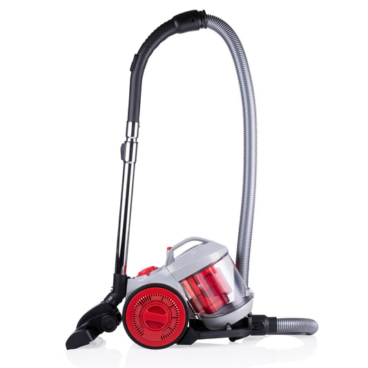 Dirt Devil DD2503 - 700W bagless vacuum, HEPA 12 filter, 9M range, 1.8L dust container, includes multiple brushes, 4.5KG.