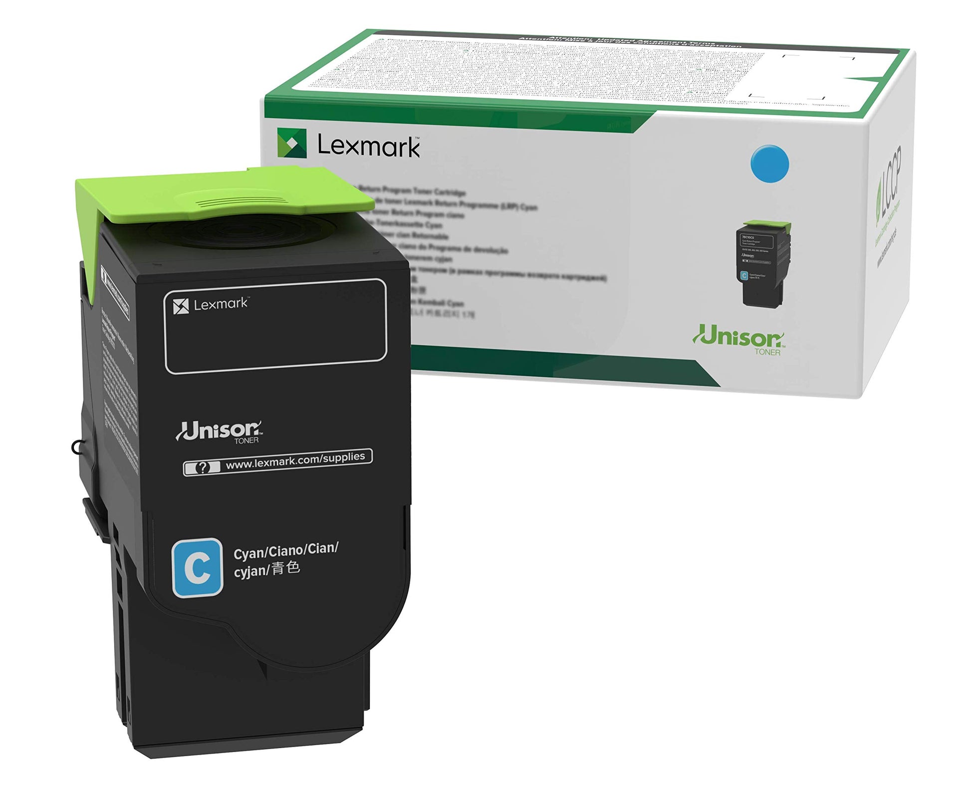 Lexmark C242XC0 tonera kasetne ciāna - īpaši augsta ietilpība, nodrošina izcilu drukas kvalitāti un ilgu kalpošanas laiku.