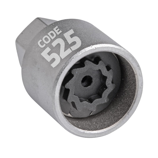 SW-Stahl 02383L-5 riteņu bloķēšanas adapteris - piemērots VW, riteņu drošības atslēgu noņemšanai, demontāžas rīks.