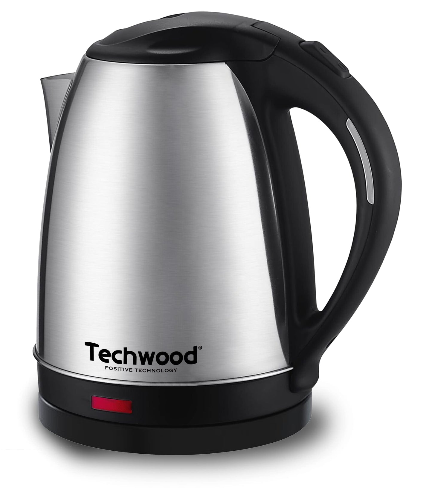 Techwood nerūsējošā tērauda tējkanna 1,8 l - bezvadu, 1500 W jauda, ātra vārīšana, elegants dizains