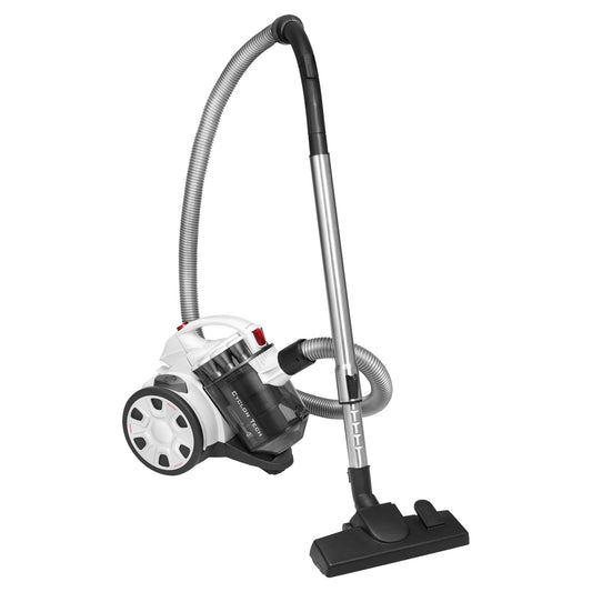 ProfiCare® PC-BS 3110 - 700W bagless vacuum for carpets, tiles, and parquet with HEPA filter, 3 brushes, and 4-stage microfilter.