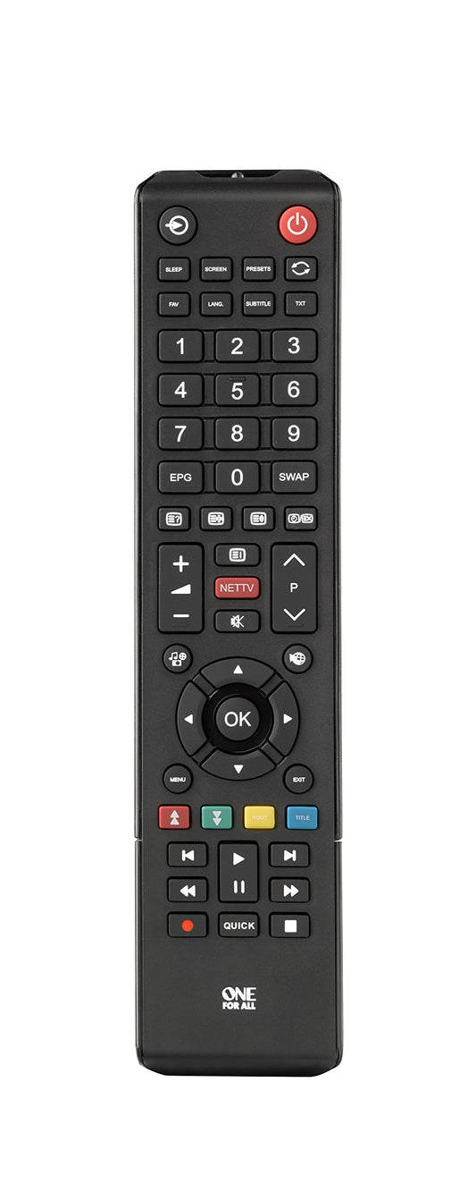 Viens visiem Toshiba TV tālvadības pults - darbojas ar VISIEM Toshiba TV / Smart TV - ideālā TV rezerves tālvadības pults - URC1919