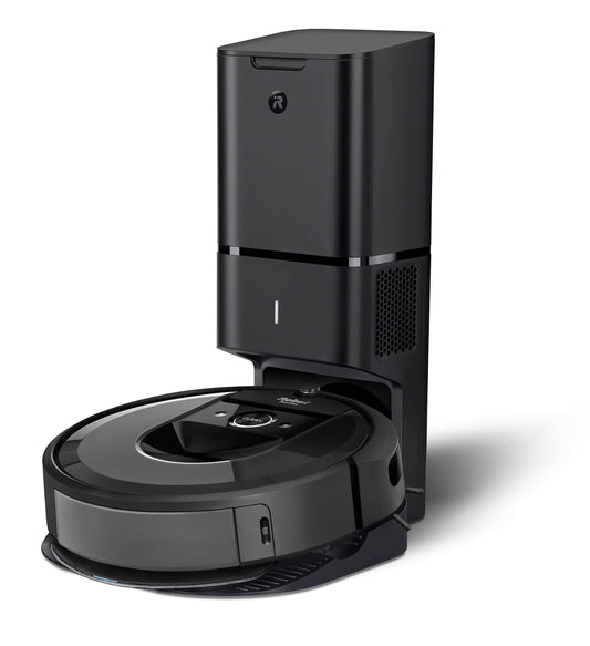 iRobot Roomba Combo i8+ - Smart vacuum and mop, self-emptying, advanced navigation, ideal for pet hair and hard floors.