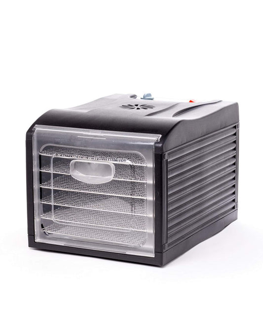 SousVideTools žāvēšanas iekārta ar 6 nodalījumiem | Izņemamas un trauku mazgājamā mašīnā mazgājamas nerūsējošā tērauda trauki | Komerciāla žāvēšanas iekārta | Ideāli piemērota augļu, gaļas un dārzeņu žāvēšanai | (SVT-12003)