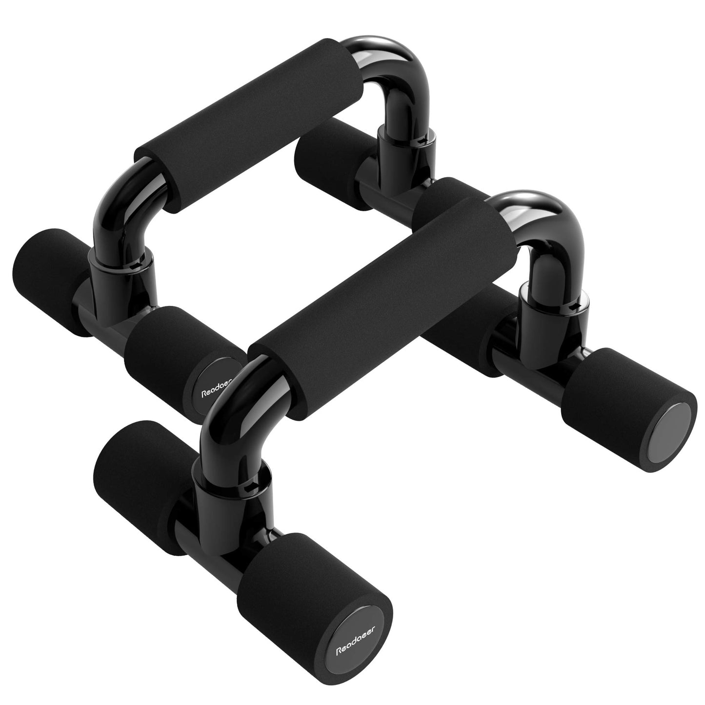 Atspiešanās rokturi Readaeer push up stieņi, melni