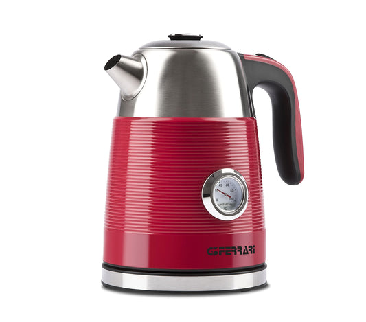 G3 Ferrari Duca Kettle - Stainless steel, 1.7 liters capacity, sleek design, fast boiling.