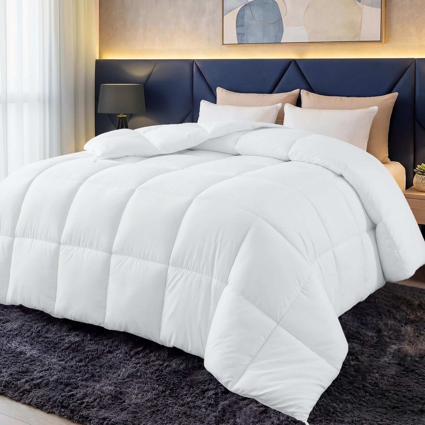 Sega Utopia Bedding visu sezonu sega 135x200 cm, balta