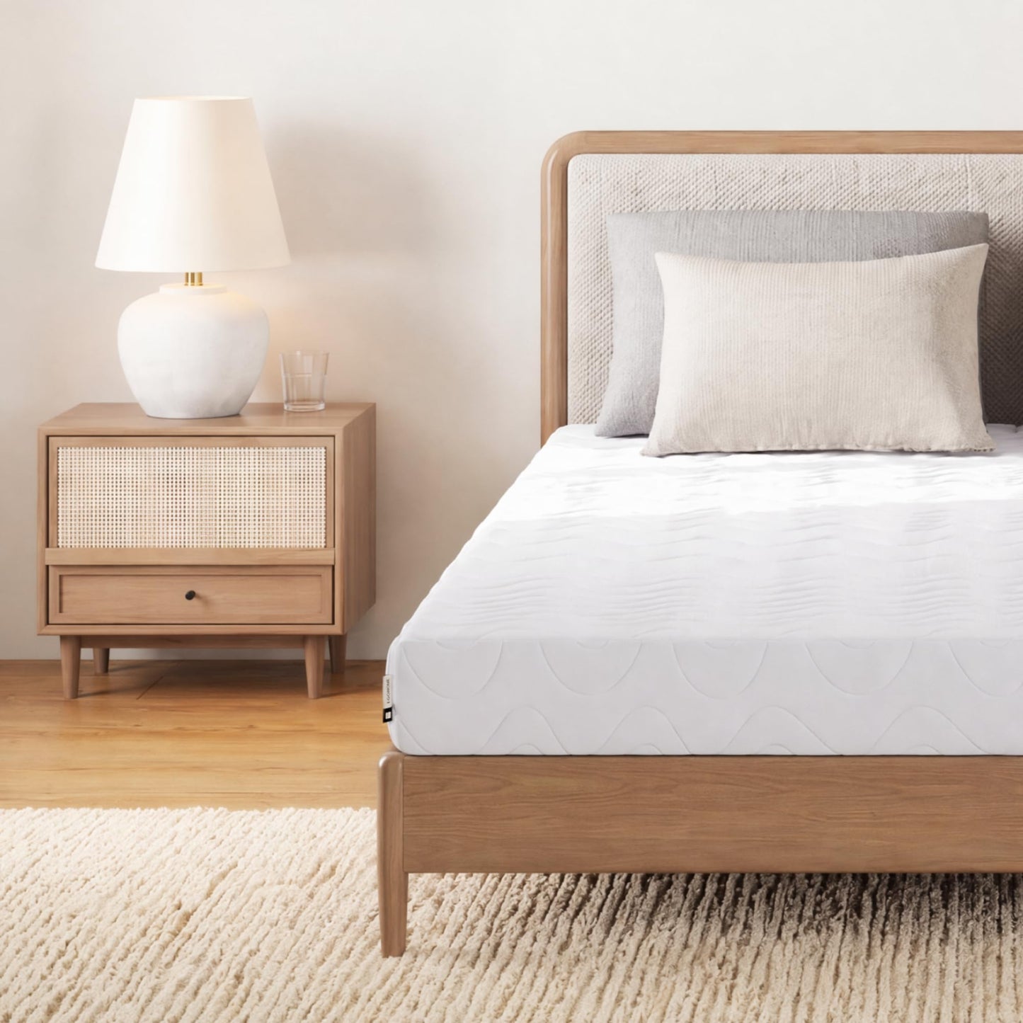 EGOHOME matracis 140x200 cm | H3 vidēji stingrs | 12 cm augsts | 7 zonu