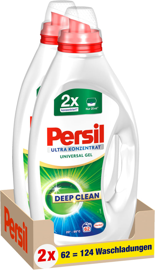 Šķidrais veļas mazgāšanas līdzeklis Persil Universal, 124 WL, Ultra Konzentrat