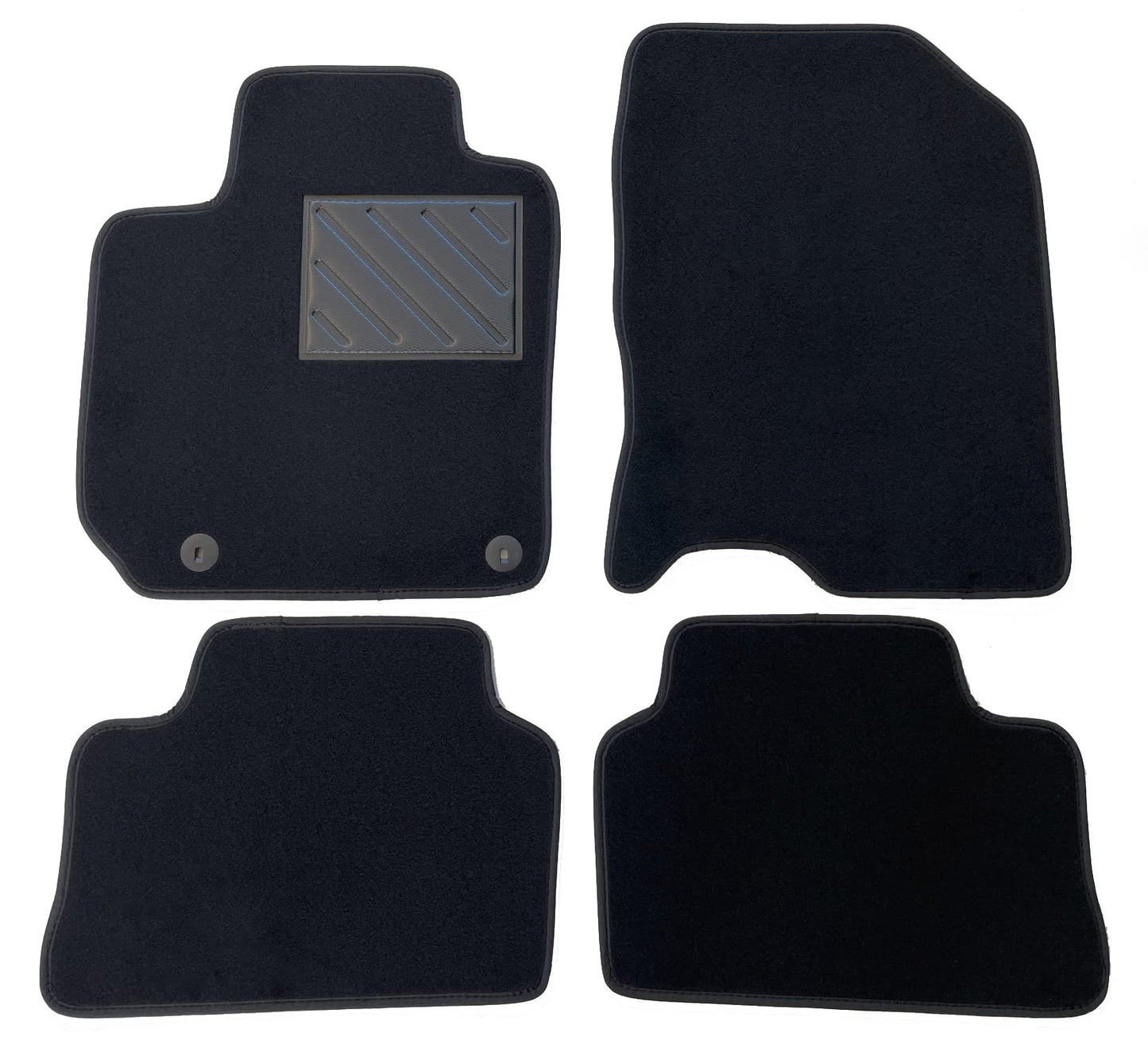 Skoda 565061580 Gumijas paklājs vidus tunelim aizmugurē vidus vāks melns