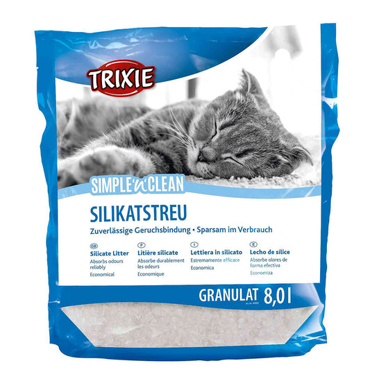 Kaķu pakaiši TRIXIE Simple'n'Clean silikāts, neitralizē smakas – 8 l