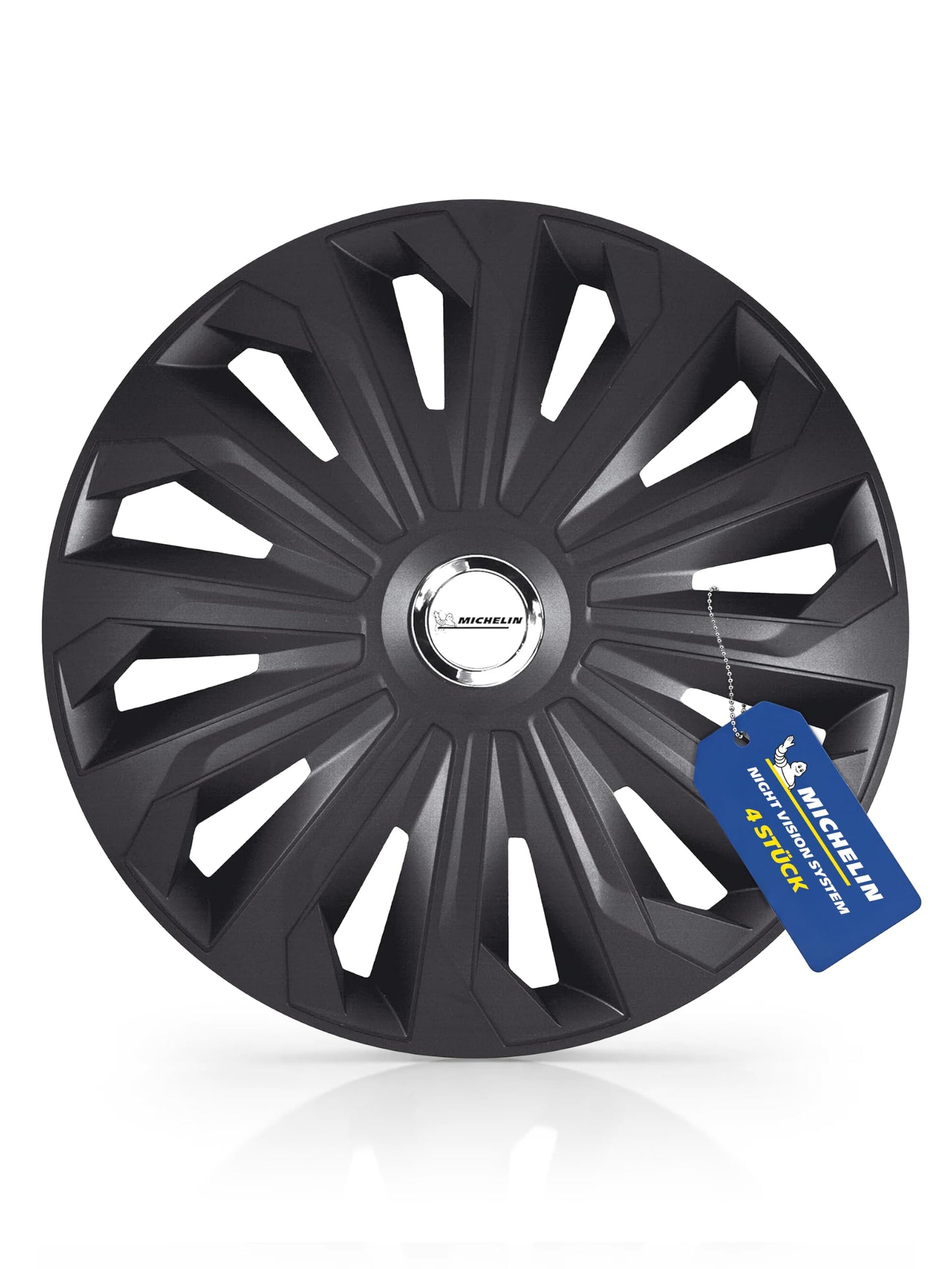 Riteņuzlikas Michelin MX-FB 15 collu universālas, 4 gab. komplekts, ABS plastmasa, melnas