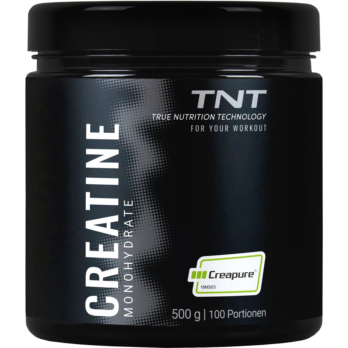 TNT kreatīns monohidrāts - 500 g - tīrs Creapure® - zīmola izejviela