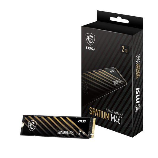 SPATIUM M461 PCIe 4.0 NVMe M.2 2TB - High-speed storage, 2TB capacity, ideal for gaming and data-intensive applications.