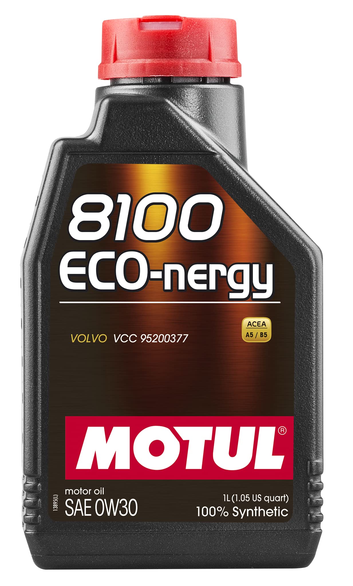 Motul 8100 Eco-nergy 0W-30 1L, brūna, 12 iepakojumā, 102793
