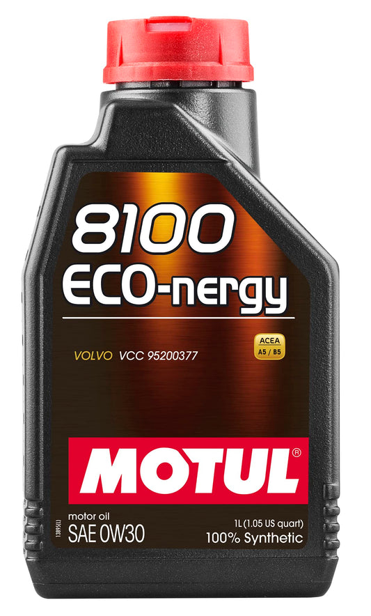 Motul 8100 Eco-nergy 0W-30 1L, brūna, 12 iepakojumā, 102793
