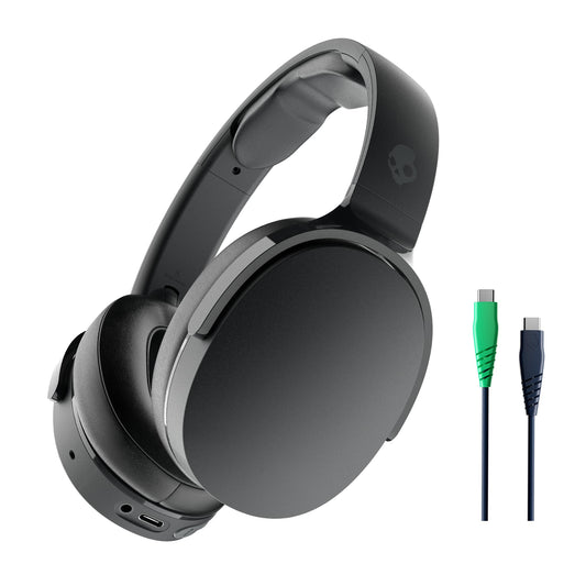 Skullcandy Hesh Evo - bezvadu austiņas, 36 stundu akumulatora darbības laiks, mikrofons, saderīgas ar iPhone un Android.