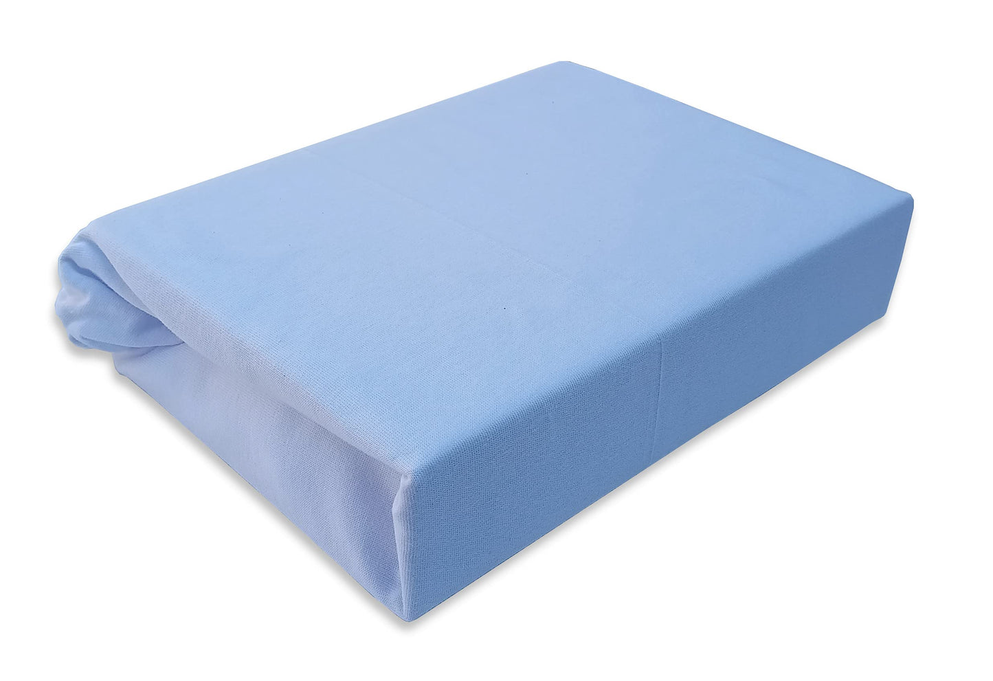 Bērnu palags ar gumiju, inkontinences, ūdensnecaurlaidīgs, Jersey ar poliuretāna membrānu, 60x120 70x140 80x160, 180g/m2, zils, 70x140