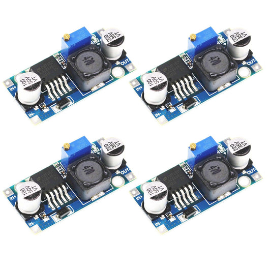 Sprieguma pazeminātājs, Buck Converter, Step Down modulis, barošanas avota pazemināšanas modulis, DC-DC 3A, 3.2-35V uz 1.25-35V, 4 gab.