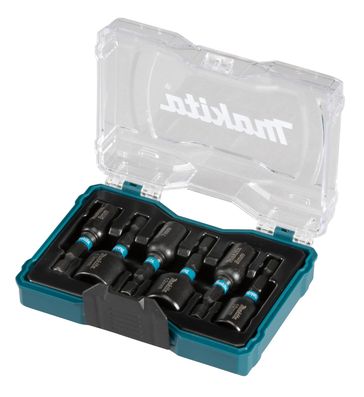 Magnētisks uzgaļu komplekts Makita E-15768 Impact Black | 6 daļas | SW6 - SW13 | 50 mm