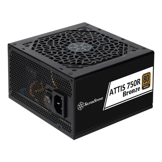 SilverStone Technology ATTIS 750R Bronze - 750W, 80 Plus-Bronze, ATX-3.1 power supply unit, SST-AT750R-BF.