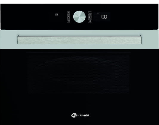 Bauknecht EMPK5 5645 ES iebūvēta mikroviļņu krāsns / Dynamic Crisp / 7 jaudas līmeņi / ātrā atkausēšana / 3D sistēma / ātrā palaišana (Rapid-Start)