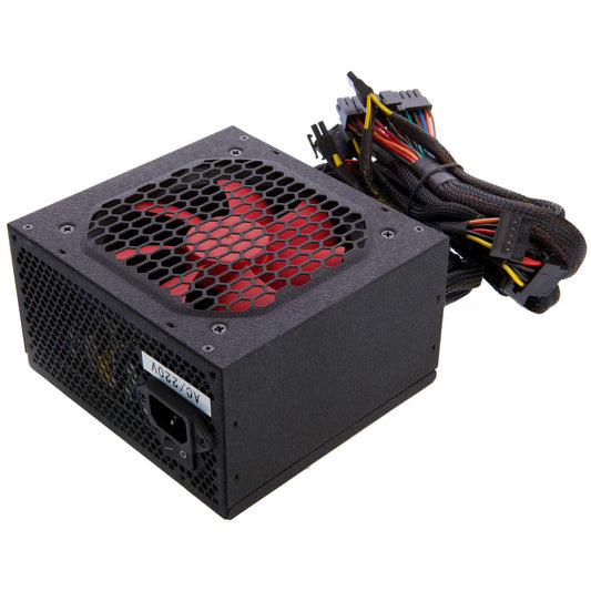 ITEK barošanas bloks Desert 750 - V2.31, 12cm, 20+4P, 2Ide, Fdd, PciE, P8, 4Sata, Aktīvs PFC, augsta jauda.