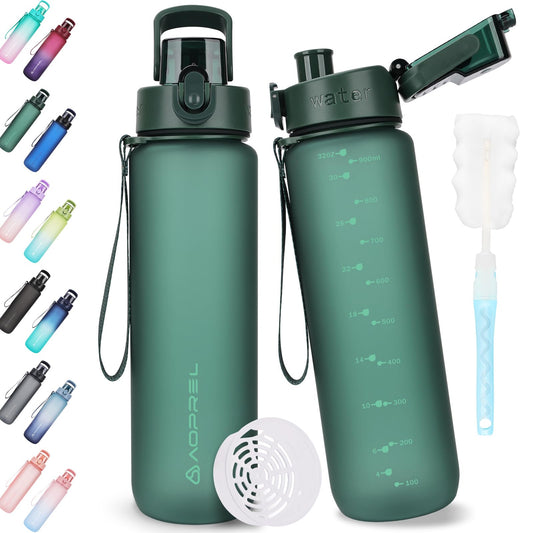 Trinkflasche AOPREL 1L Tritan BPA brīva ūdens pudele ar filtru