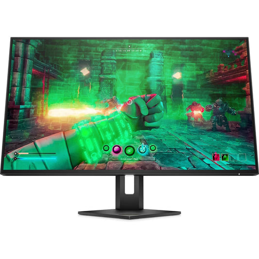 HP OMEN 27u 4K Gaming Monitor - 27" 2160p IPS, 144Hz, 1ms, HDMI 2.1, VESA HDR 400, aRGB lighting, black