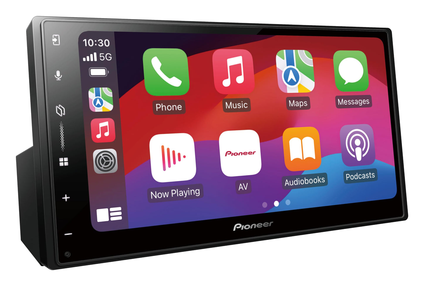 6. Pioneer SPH-DA77DAB - 2DIN mediacentrs, kapacitatīvs 6,8" skārienpanelis, ar Wi-Fi, Bluetooth, Apple CarPlay, Android Auto un DAB+, 13 joslu grafiskais ekvalaizers
