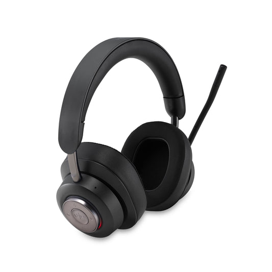 Kensington H3000 Bluetooth austiņas - trokšņu slāpēšana, USB-C uzlāde, saderīgas ar Windows un Mac, ar somiņu.