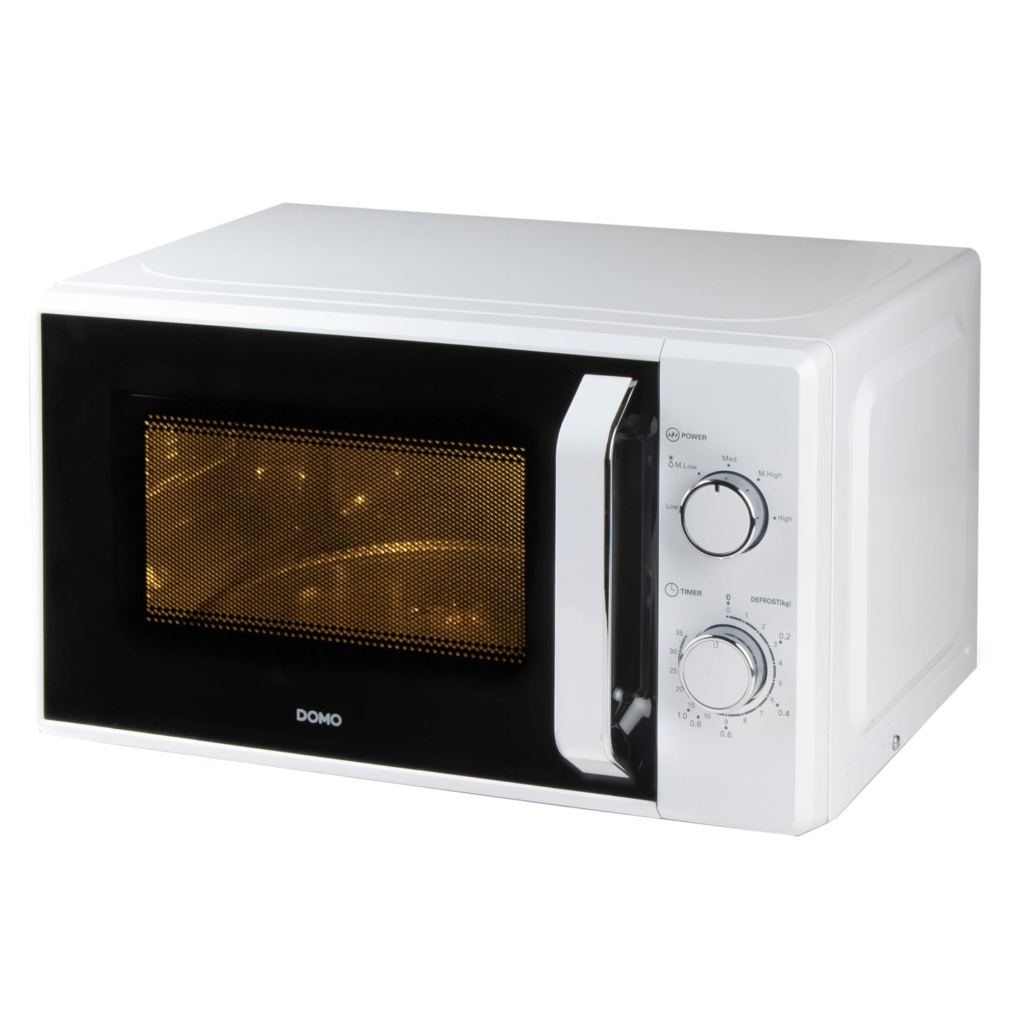 DOMO DO3120 Solo mikroviļņu krāsns - ar taimeri - 20 L - 800 W - balta