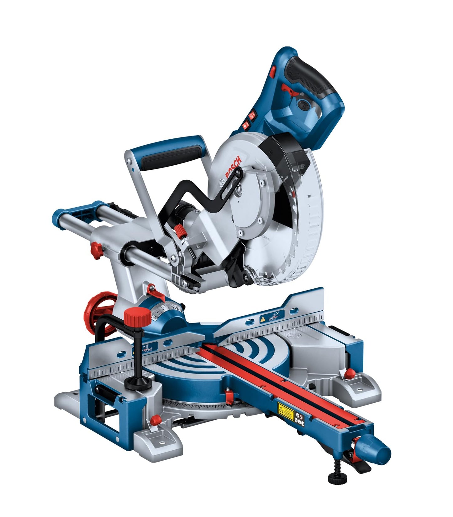 Bosch Professional GCM 305-216 D - 66 x 305 mm cutting capacity, includes saw blade, workpiece supports, dust bag, clamp