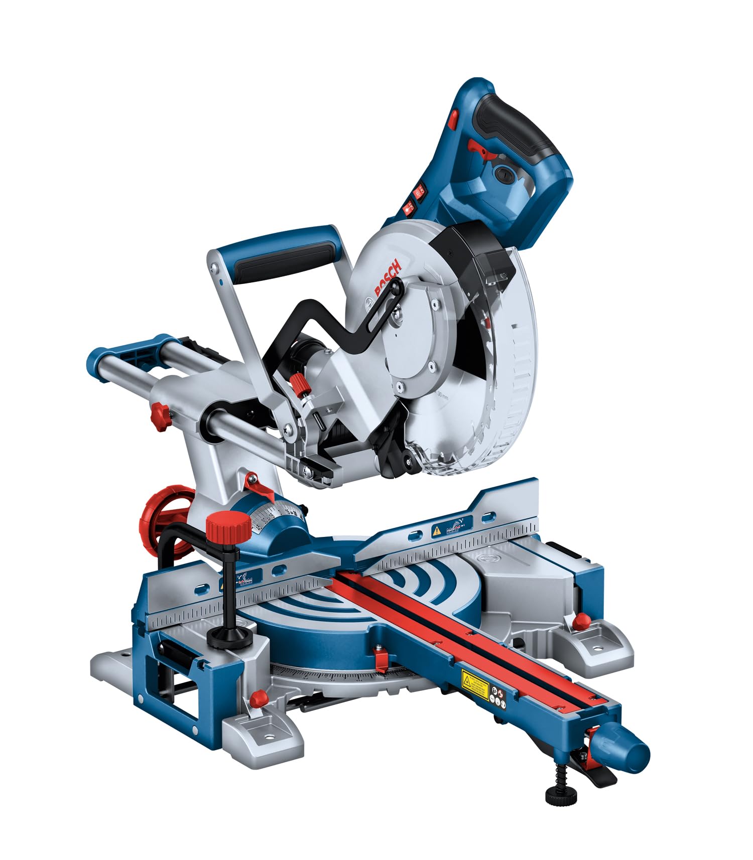 Bosch Professional GCM 305-216 D - 66 x 305 mm cutting capacity, includes saw blade, workpiece supports, dust bag, clamp