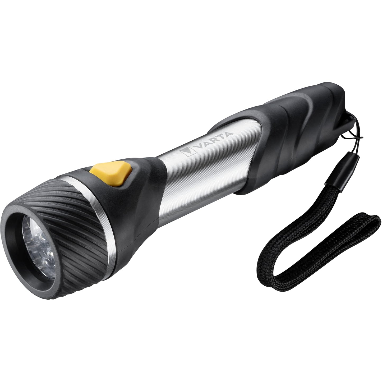 Lukturītis VARTA Day Light Multi LED F20, 9 LED, komplektā 2x AA baterijas, ar piekariņu, rokas lukturis mājai, makšķerēšanai, garāžai, ārkārtas situācijām, strāvas padeves pārtraukumam, outdoor