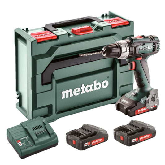 Metabo SB 18 L - 18V cordless impact drill-screwdriver with 3x2.0Ah batteries and carrying case 602317540