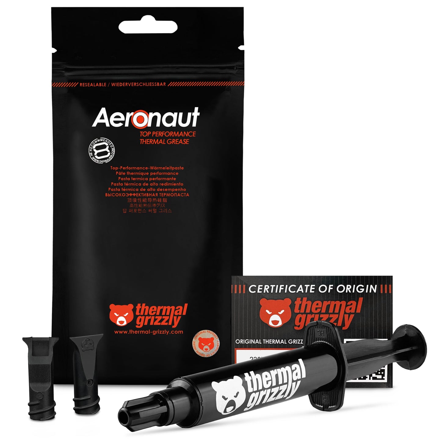 Termopasta Thermal Grizzly Aeronaut 7,8 g CPU, GPU iesācējiem