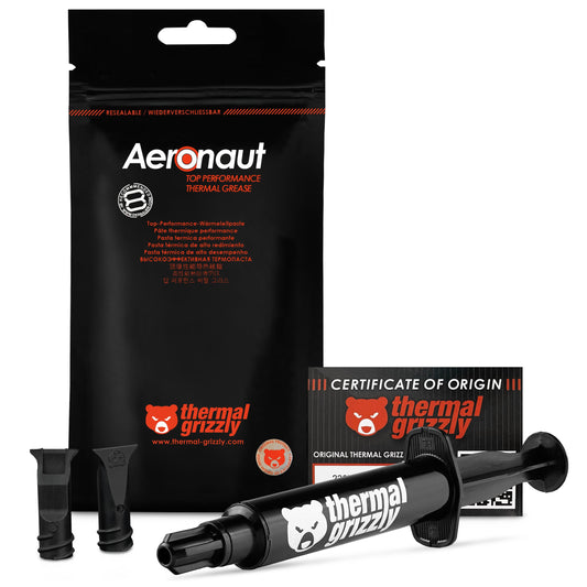 Termopasta Thermal Grizzly Aeronaut 7,8 g CPU, GPU iesācējiem