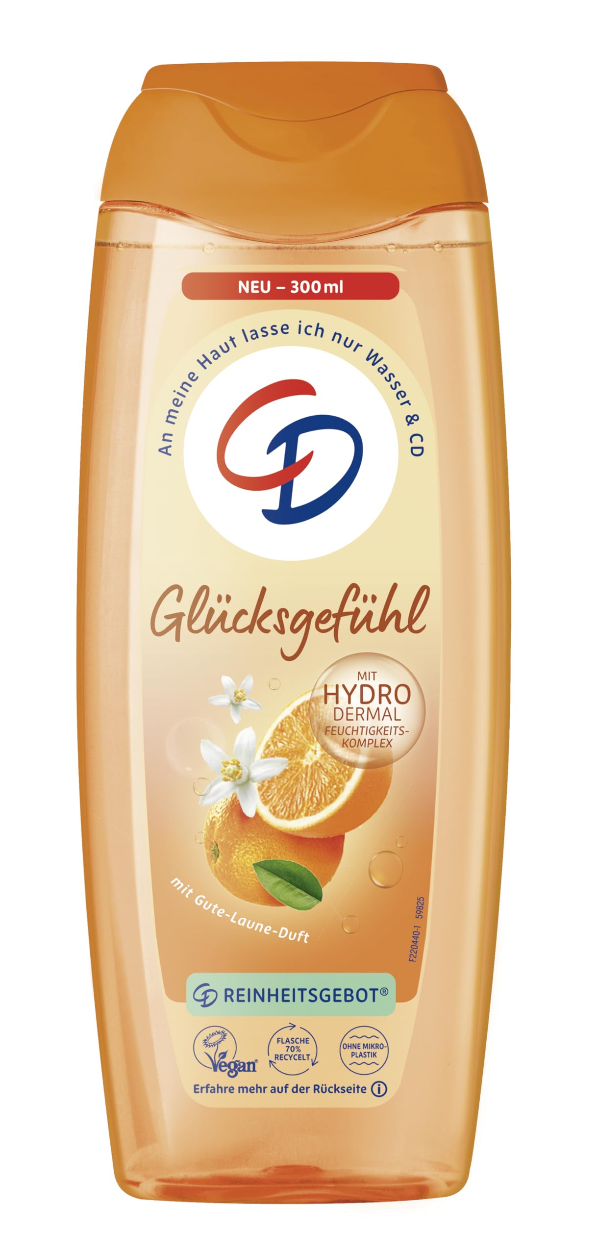 Dušas želeja CD Glücksgefühl ar Hydro-Dermal-Komplex, 300 ml
